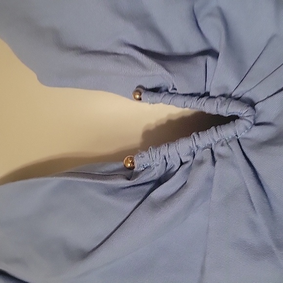 CITY CHIC Plus Size 24 Sweet‎ Paradise Off the Shoulder Linen Blend Dress Lined - Picture 3 of 9